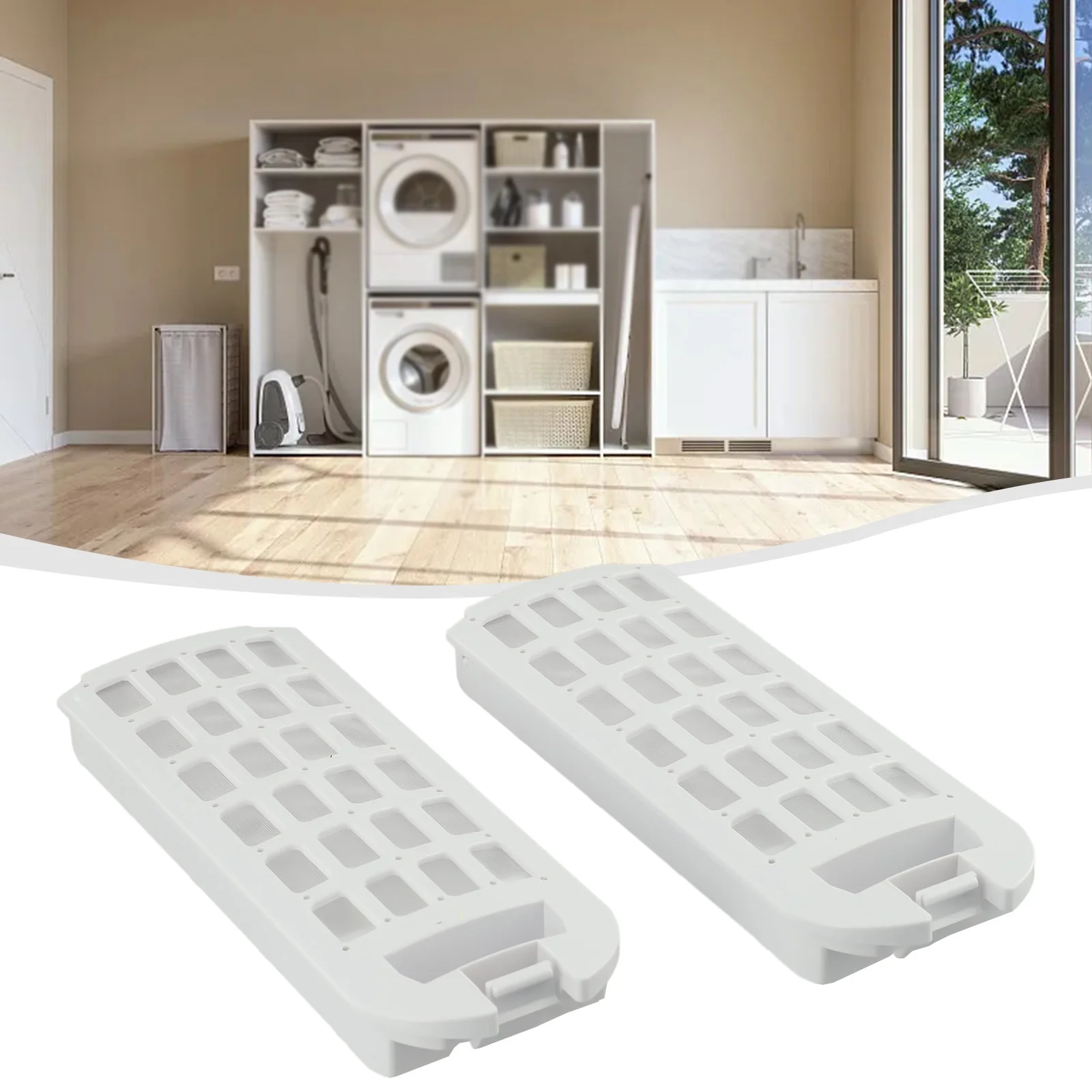 Waschmaschinen-Fusselfilter HWT10MW1 HWT10MW2 aus Kunststoff, Ersatz für HAIER 8KG 10KG Waschmaschinen, Hohe Qualität