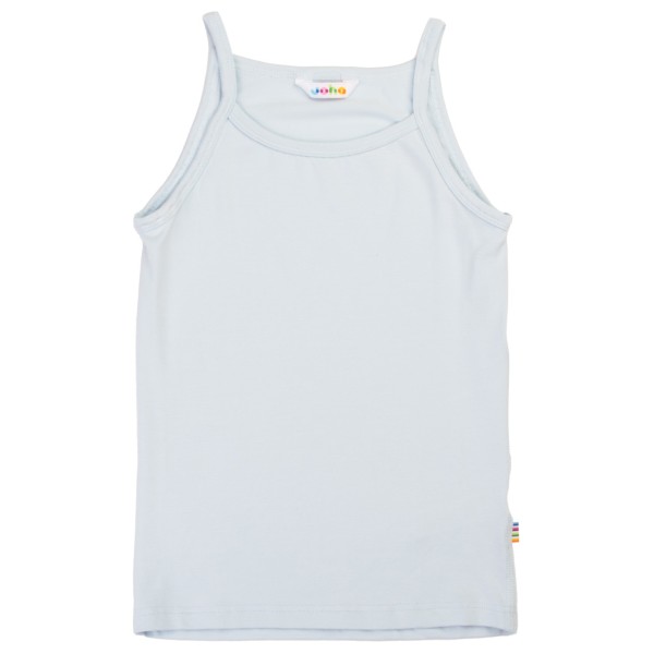 Joha - Girl's Undershirt Spaghetti Straps - Top Gr 110 weiß/grau