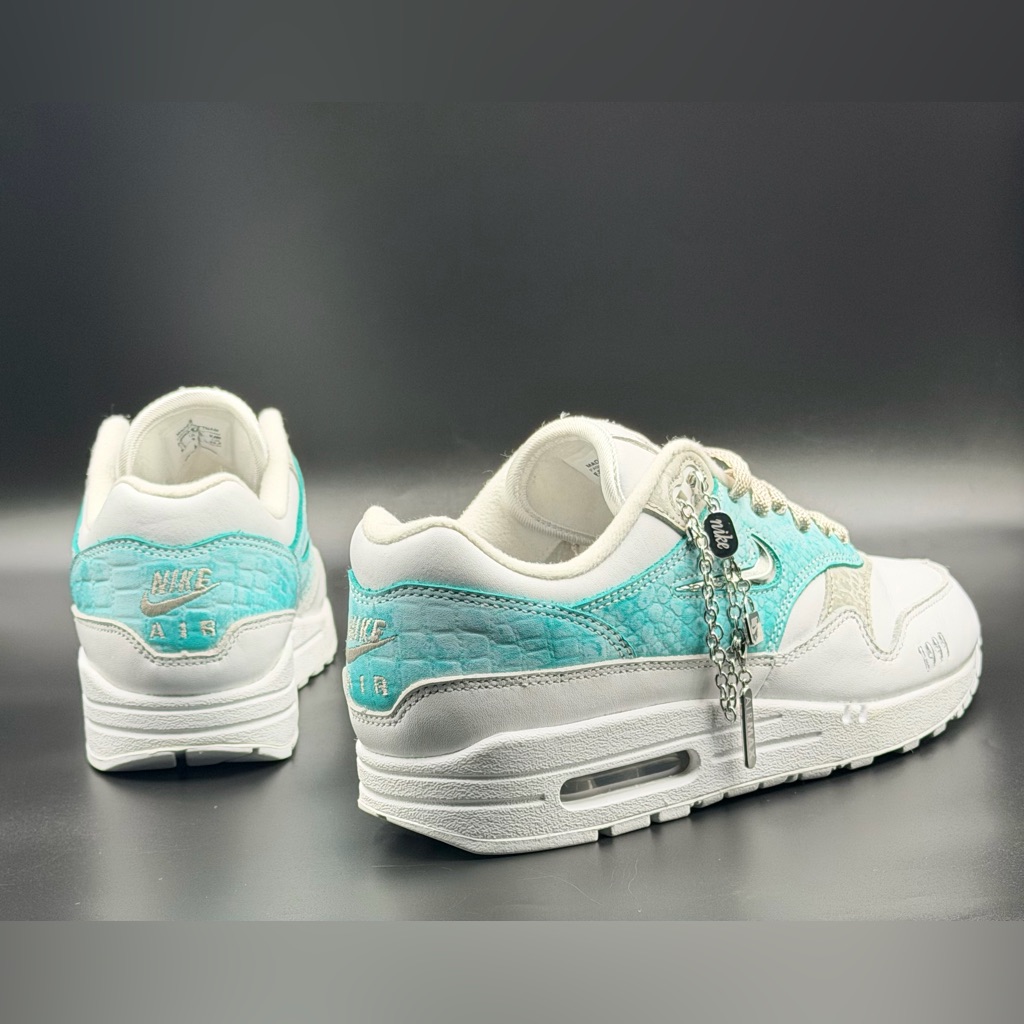 Nike Shoes | Wmns Nike Air Max 1 By You + Nike Charms | Color: White | Size: 8.5