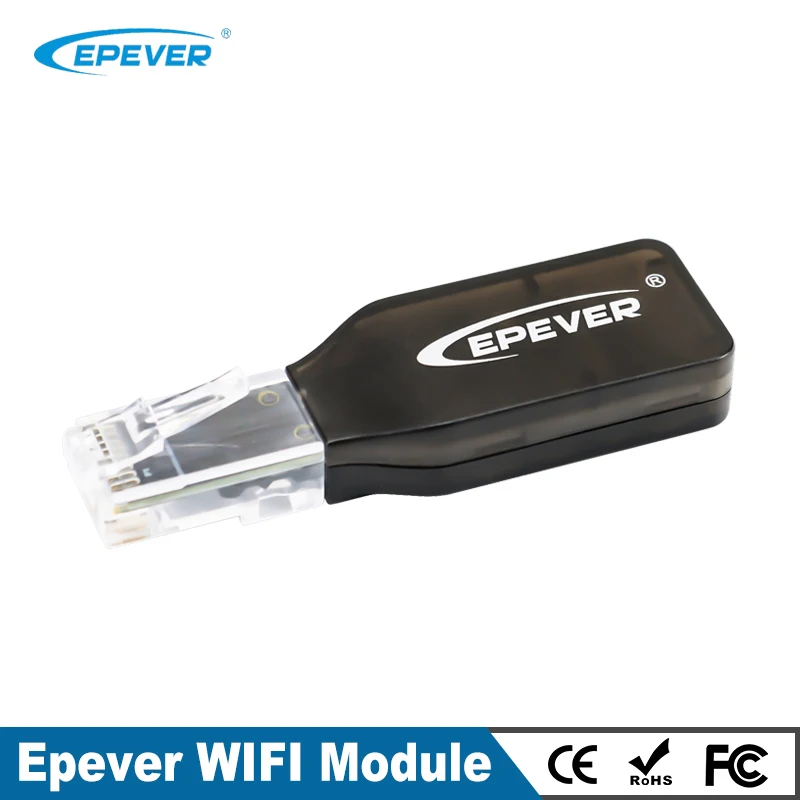 Epever wifi 2,4g rj45 d wifi serieller server rs485 zu wifi unterstützung app für epsolar tracer solar laderegler Image