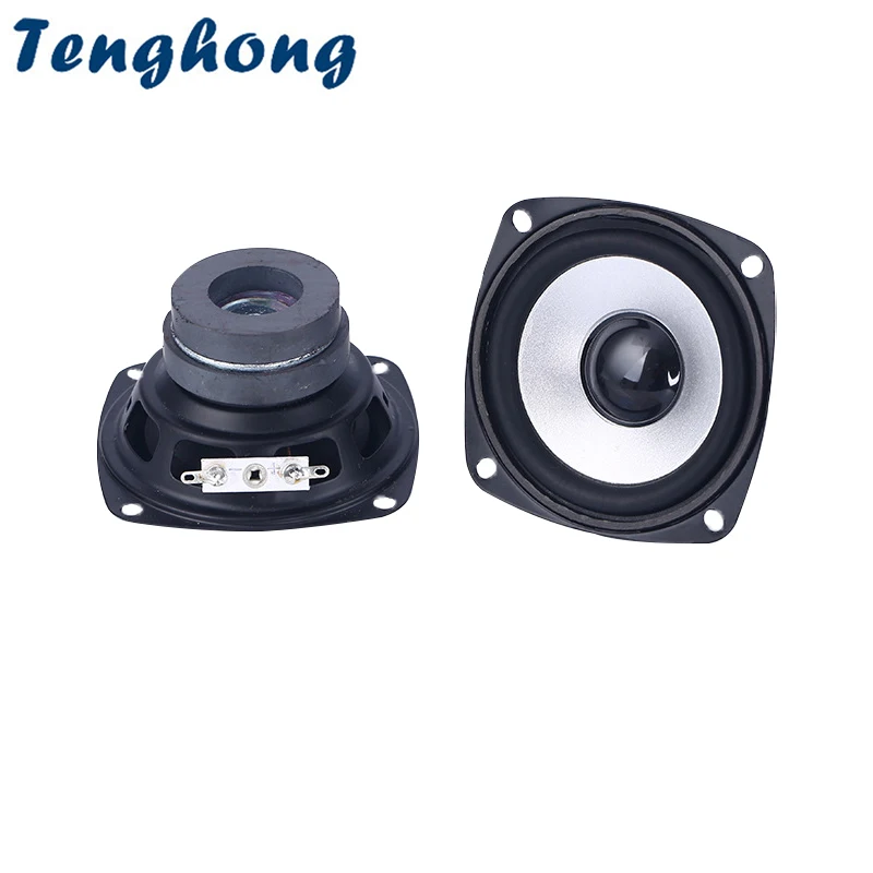 Tenghong 2 pièces 3 pouces gamme complète haut-parleur 4 Ohm 5W PDA écouteur haut-parleur multimédia Audio musique son Home cinéma haut-parleur