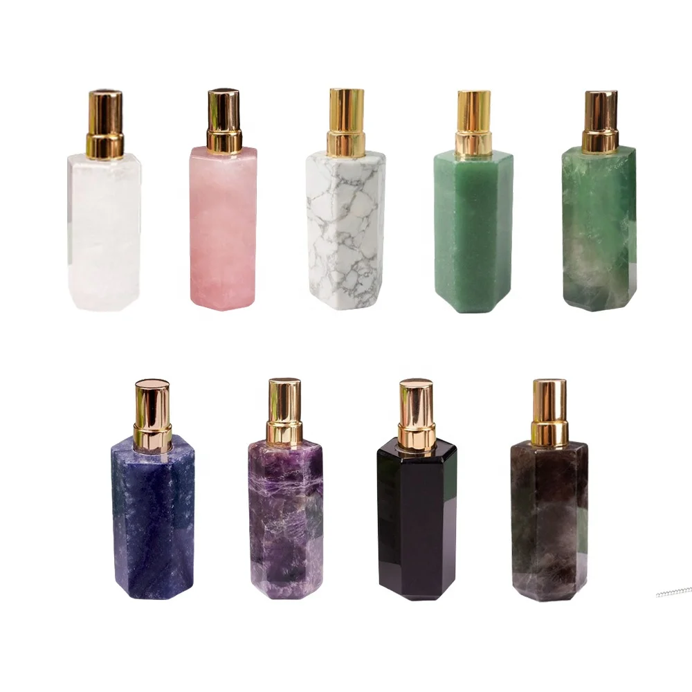 Commercio all'ingrosso di cristallo Mini profumo bottiglia di profumo ricaricabile bottiglia di profumo portatile 100% di lusso naturale 10ml bottiglia di profumo con scatola