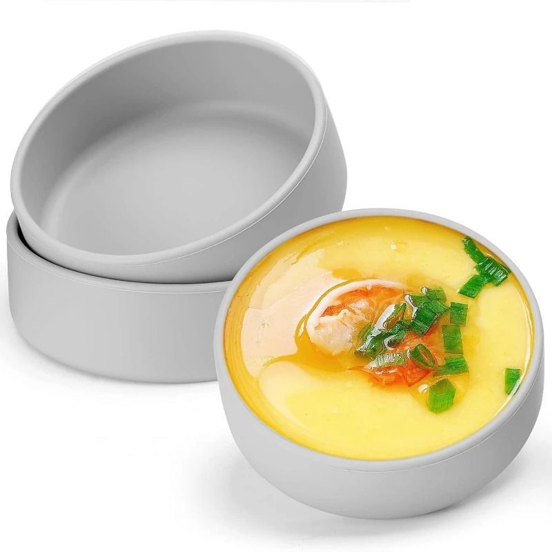 High Torque Silicone Microwave & Air Fryer Egg Cooker grey
