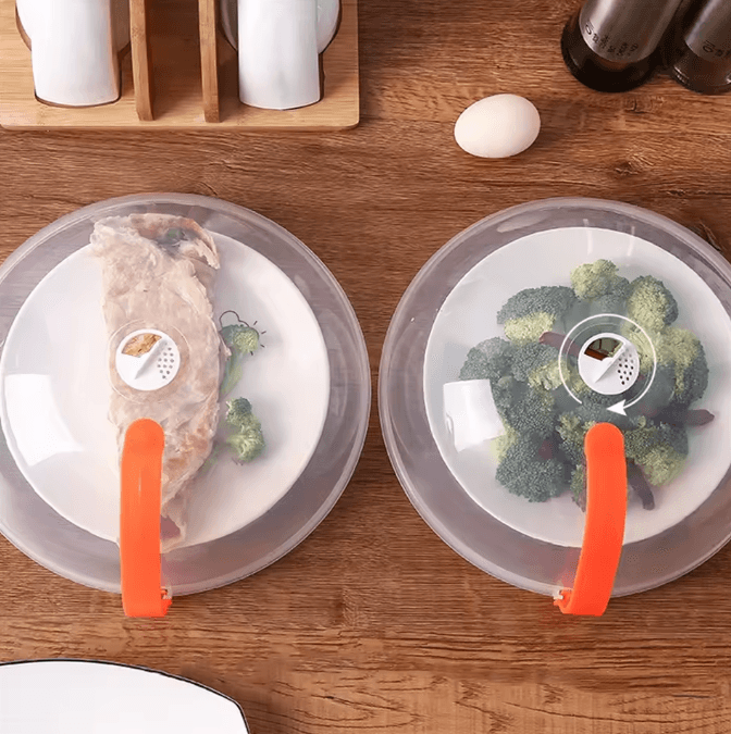 ClearShield Microwave Food Cover Vented Microwave Splatter Cover Lid ClearShield Microwave Food Cover Vented Microwave Splatter Cover Lid