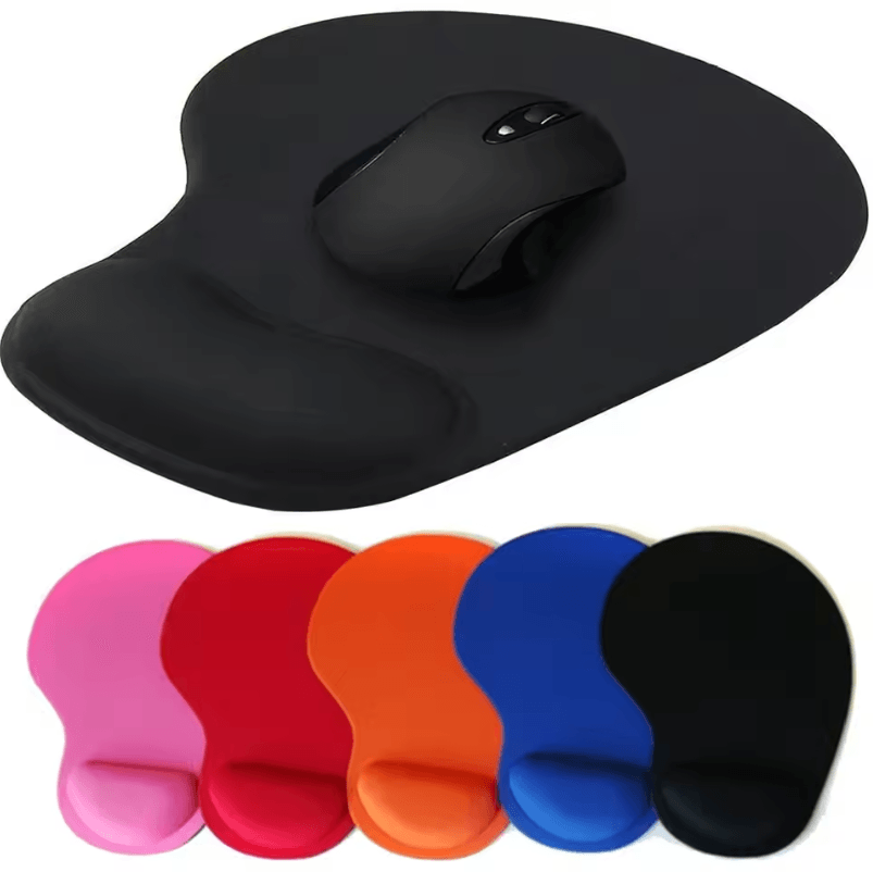 Ergonomic Mouse Pad With Wrist Support Non Slip Comfortable EVA Wrist Rest For PC & Laptop red