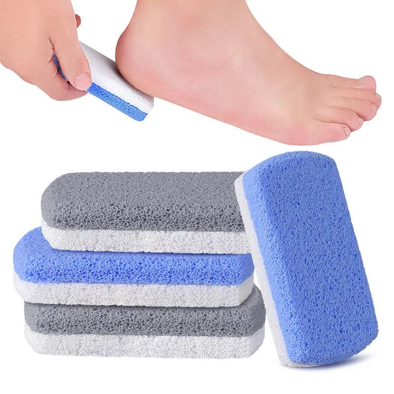 Double Sided Pumice Stone Foot File Callus Remover blue