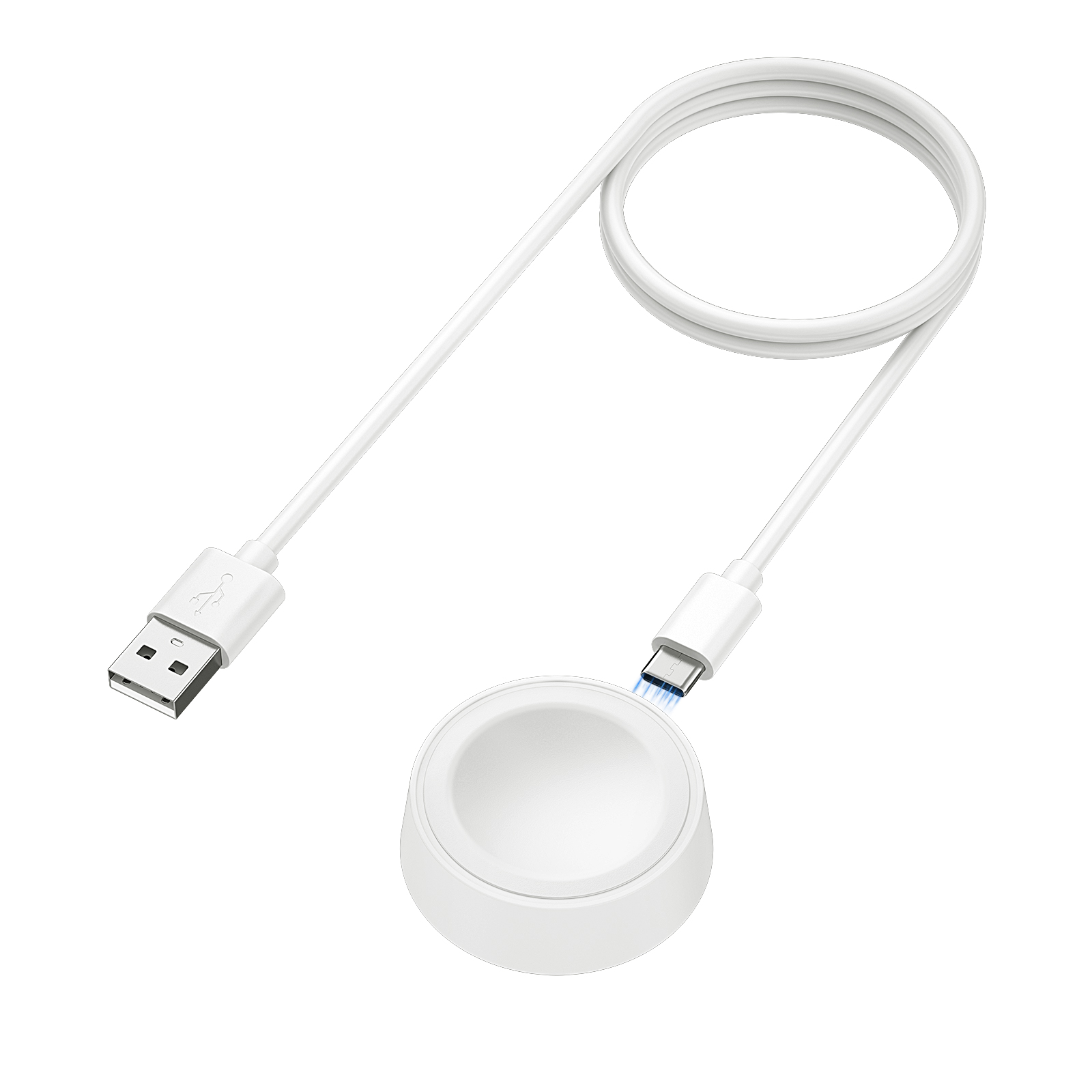 Galaxy Watch Charger Dock Single Head Charging Stand For Galaxy Watch white