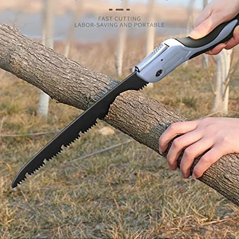 Portable Folding Hand Saw For Outdoor Activities Compact & Durable Garden, Camping & Woodworking Pruning Tool l