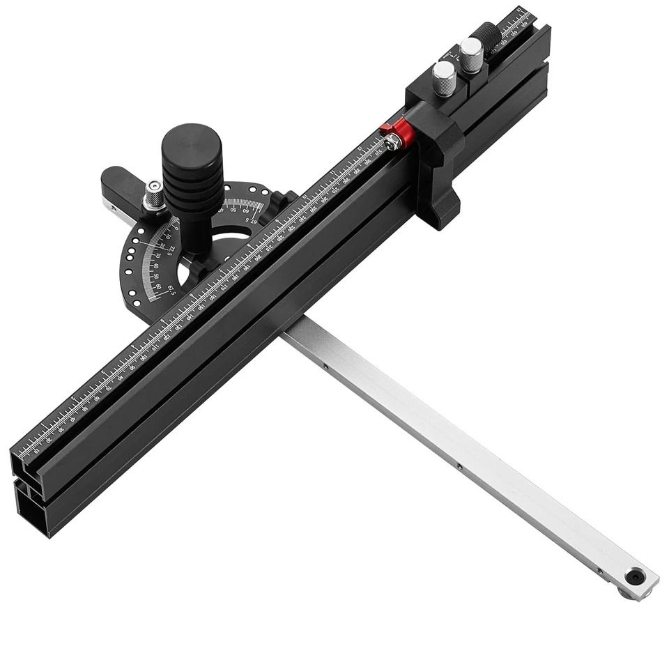 Precision Table Saw Miter Gauge Standard Slot Length Aluminum Alloy With Positive Stops Precision Table Saw Miter Gauge Standard Slot Length Aluminum Alloy With Positive Stops