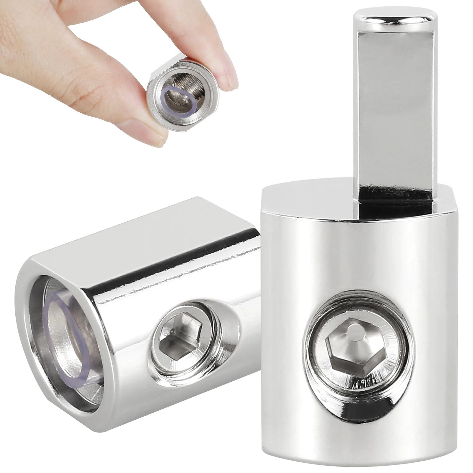 2pcs Car Audio Power Ground Wire Terminal Pure Copper Connector 2pcs Car Audio Power Ground Wire Terminal Pure Copper Connector