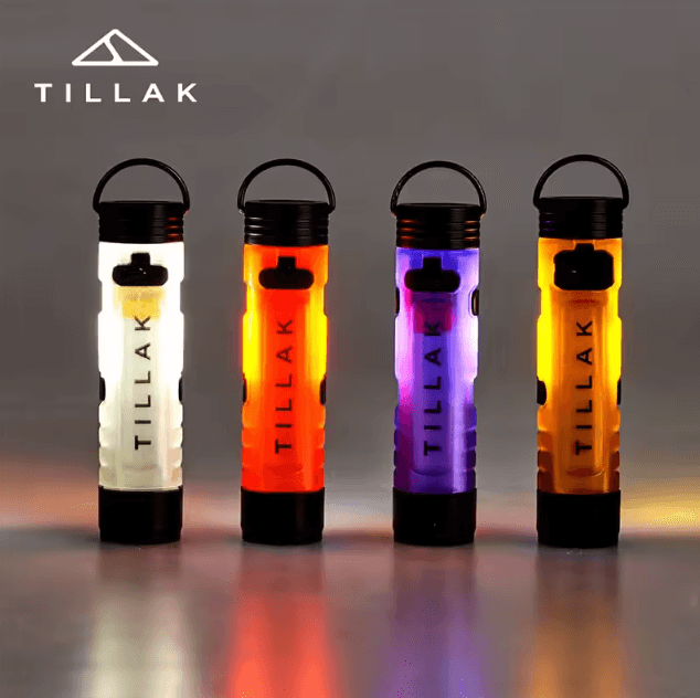 WELLHIKE LED Hat Clip Flashlight Rechargeable Clip On Pocket Flashlight Portable Camping Light For Hiking Outdoor Use orange