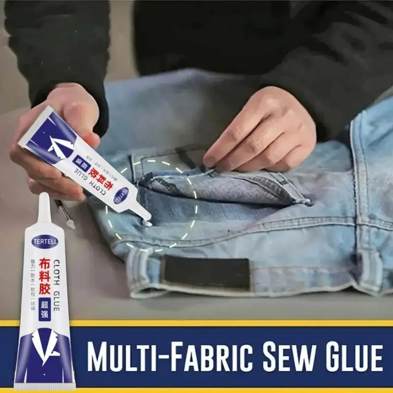 Multi Purpose Fabric Repair Glue For Clothes And Denim 2pcs