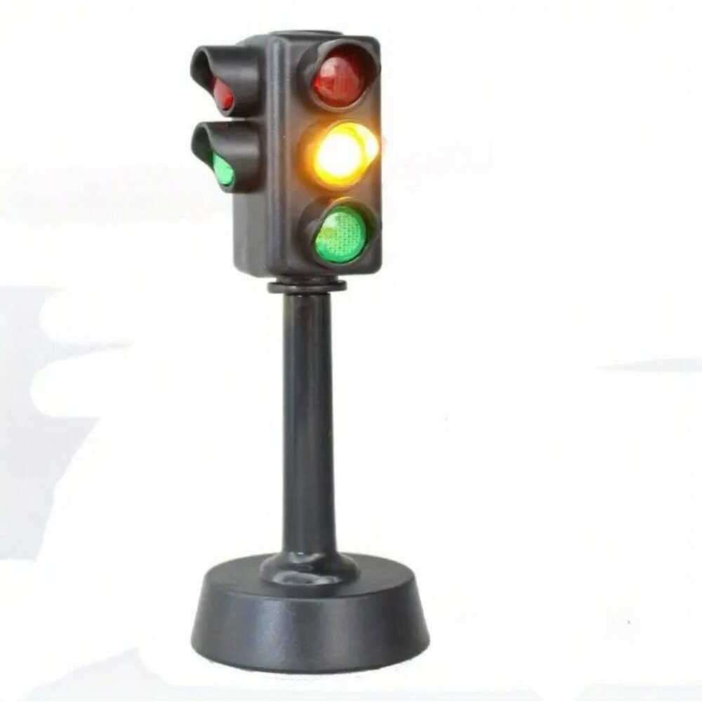 Kids Traffic Light Toy Set With Road Signs Educational Traffic Safety Toy For Kids Learning Kids Traffic Light Toy Set With Road Signs Educational Traffic Safety Toy For Kids Learning