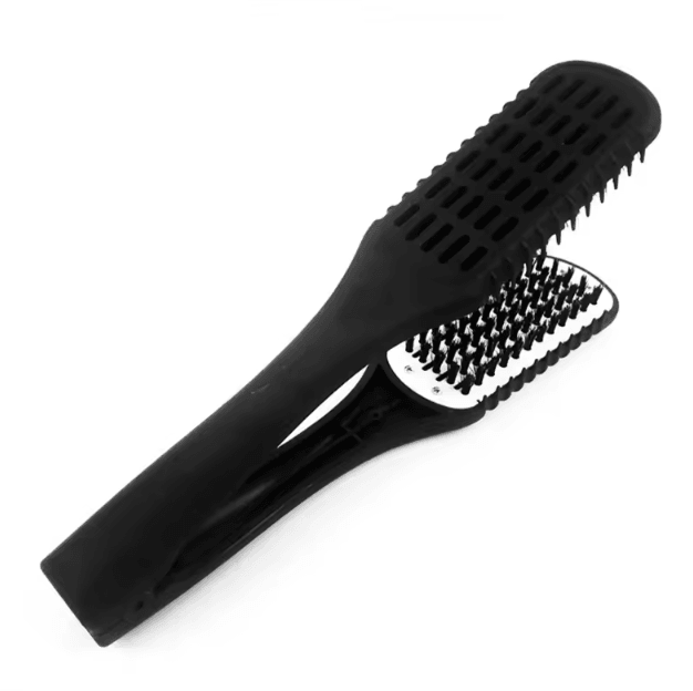 Double Sided Nylon Hair Straightening Brush V Shaped Blow Dry Styling Comb Tool Double Sided Nylon Hair Straightening Brush V Shaped Blow Dry Styling Comb Tool
