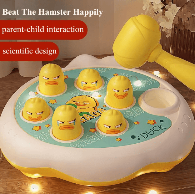Montessori Hammer Toy Toddler Hammer Toy Baby Pounding Toy Animal Hammer Toy Fine Motor Skill Toy duck No Box