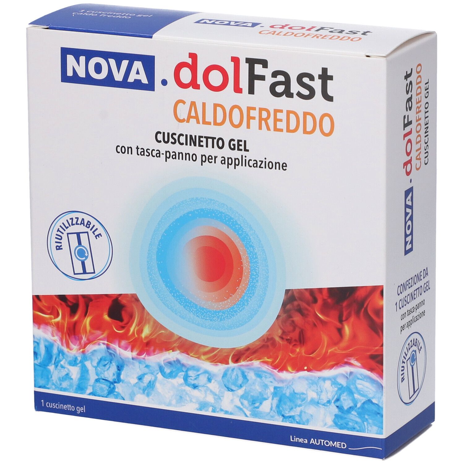 Nova Dolfast Caldofreddo Cuscinetto Gel 1 pz Altro