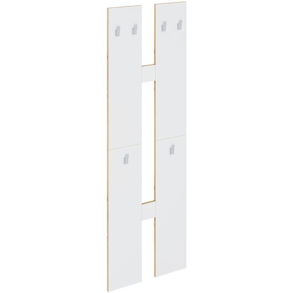 VCM Wandgarderobe »Salia« weiß, 57x140x2 cm