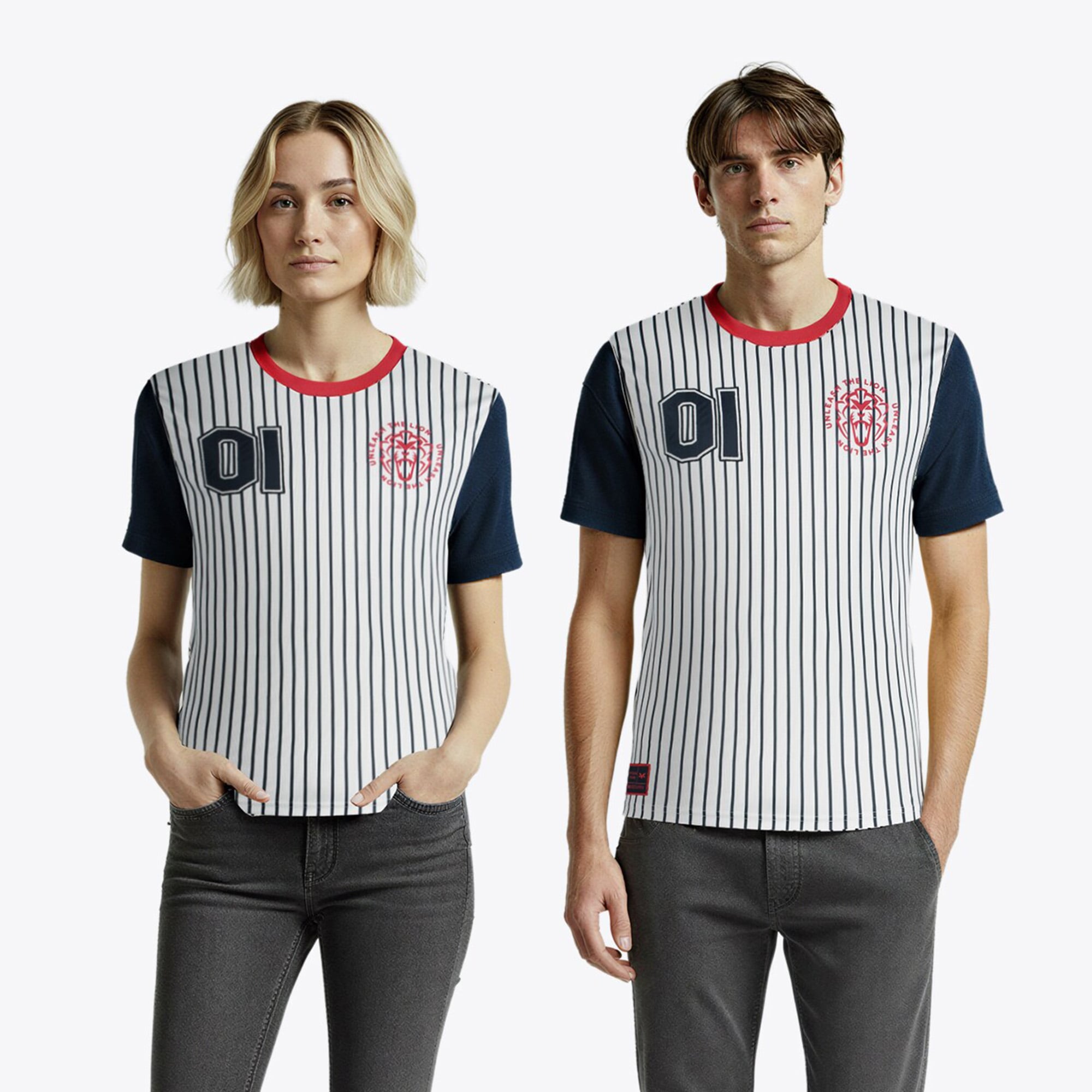 Unleash the Lion USA Sports Shirt 2025 - Homme Taille: 2XL