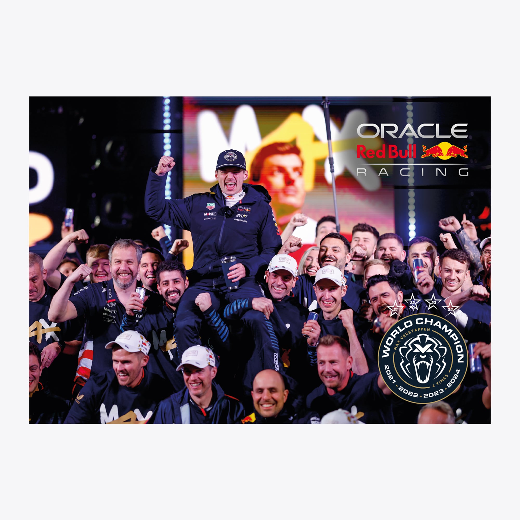 Puzzle Max Verstappen Champion du monde 2024 - 1000 pièces - No Gender Taille: One Size Only