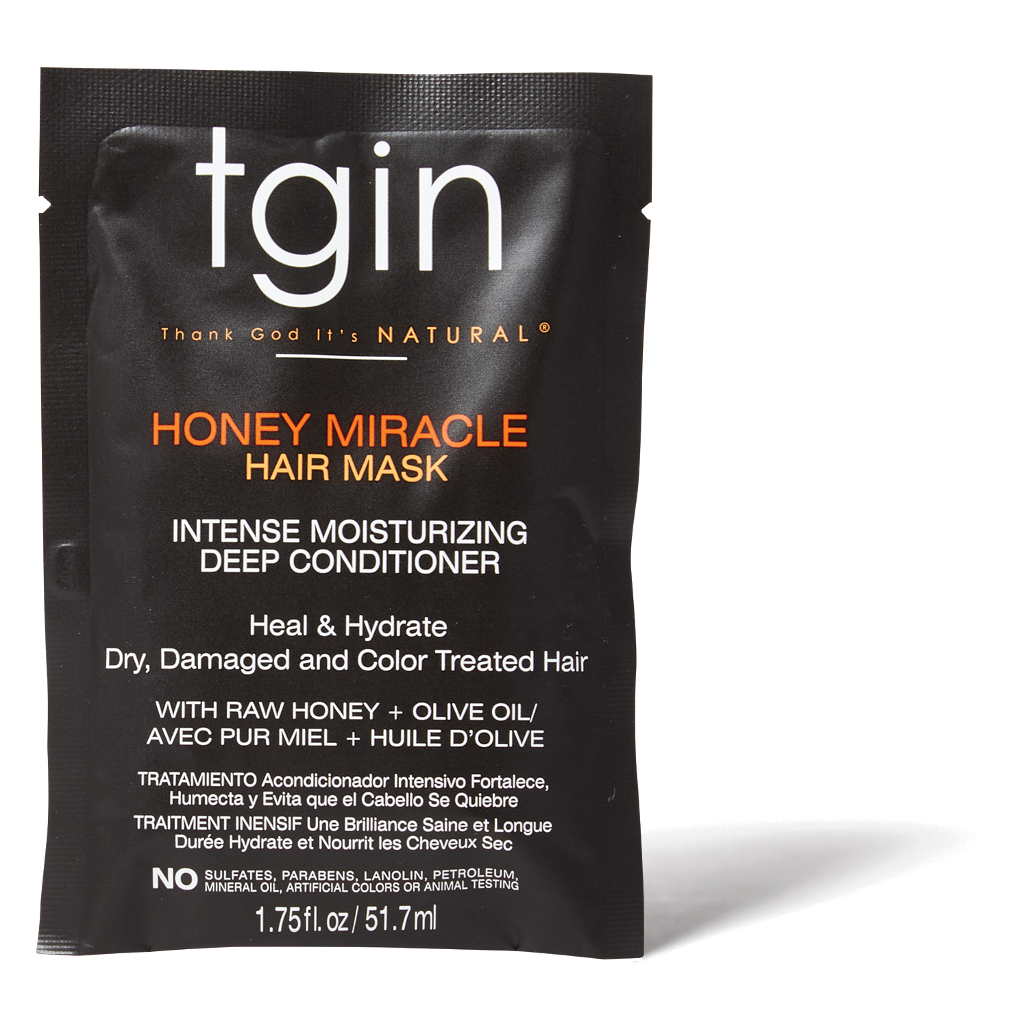 TGIN Honey Miracle Hair Mask Packette - TGIN