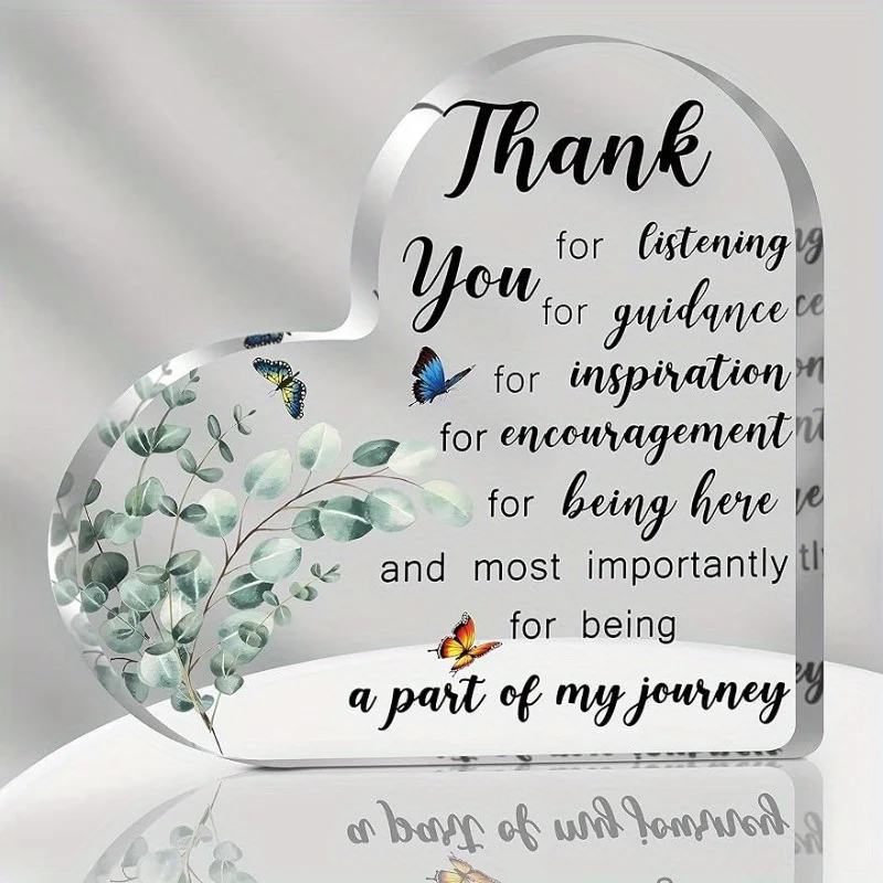 Dankeschön-Schreibtischdekoration: Büro-/Tischdekoration – einzigartige Geschenke für Frauen (Käufer/Freunde) – Boho-Raumdekoration Image