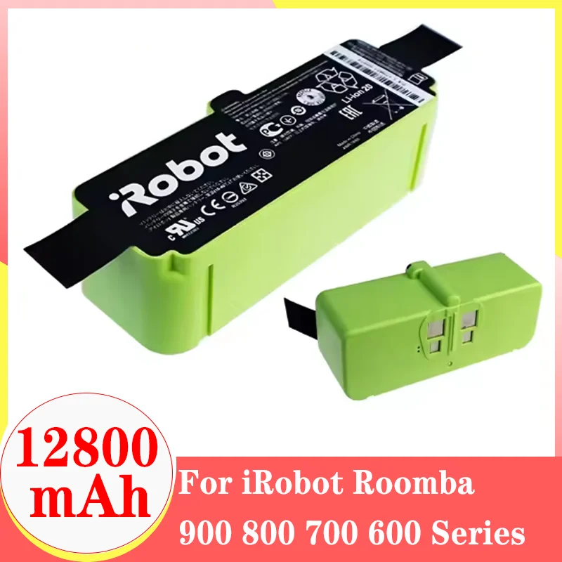 NEUE Original ersatz batterie 12800 mAh Für iRobot Roomba 600 700 800 900 Serie Staubsauger iRobot roomba 670 775 891 teil Image