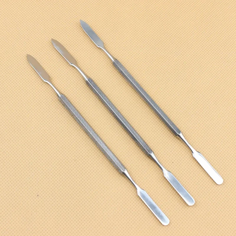 1 Stück Edelstahl-Mischspatel, Spatelstab, Dental-Klebstoffpulver-Mischmesser, Harz-Schnitzmesser, Mischstab-Werkzeug Image