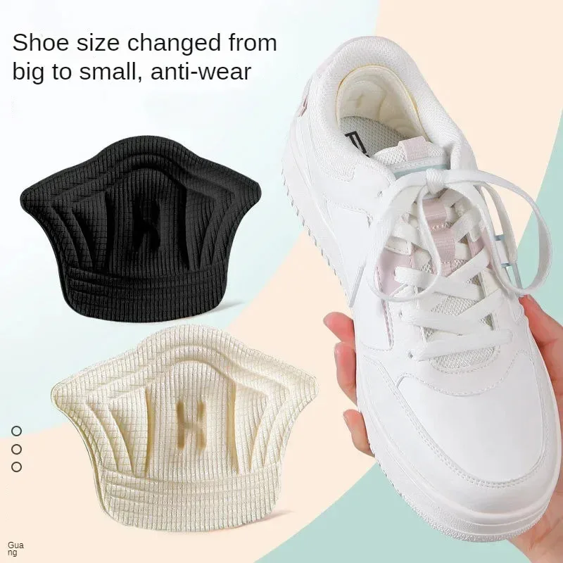 1–3 Paar Fersen-Einlagen für Schuhe, Fersenpolster für Sportschuhe, verstellbare Größe, Fußpolster, Einlegesohle, Schuh-Fersenschutz, BackSticker Image
