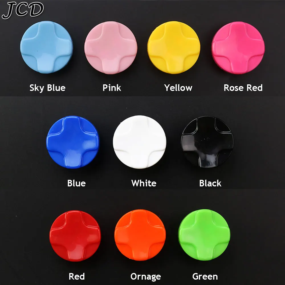 JCD For XBOX 360 Plastic thumbstick sticks analog Cross Buttons Dpad D-pad for xbox 360 wired wireless controller joystick