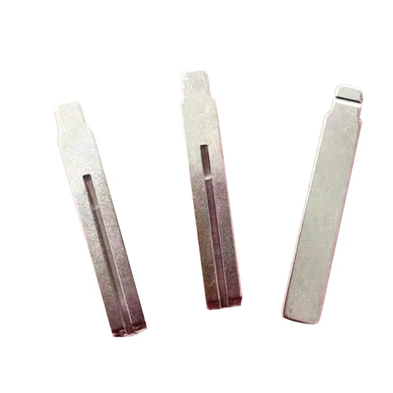 Lama chiave per auto non tagliata a distanza intelligente 10pcs #165 lama per chiave in bianco per auto non tagliata per Toyota Lexus BYD