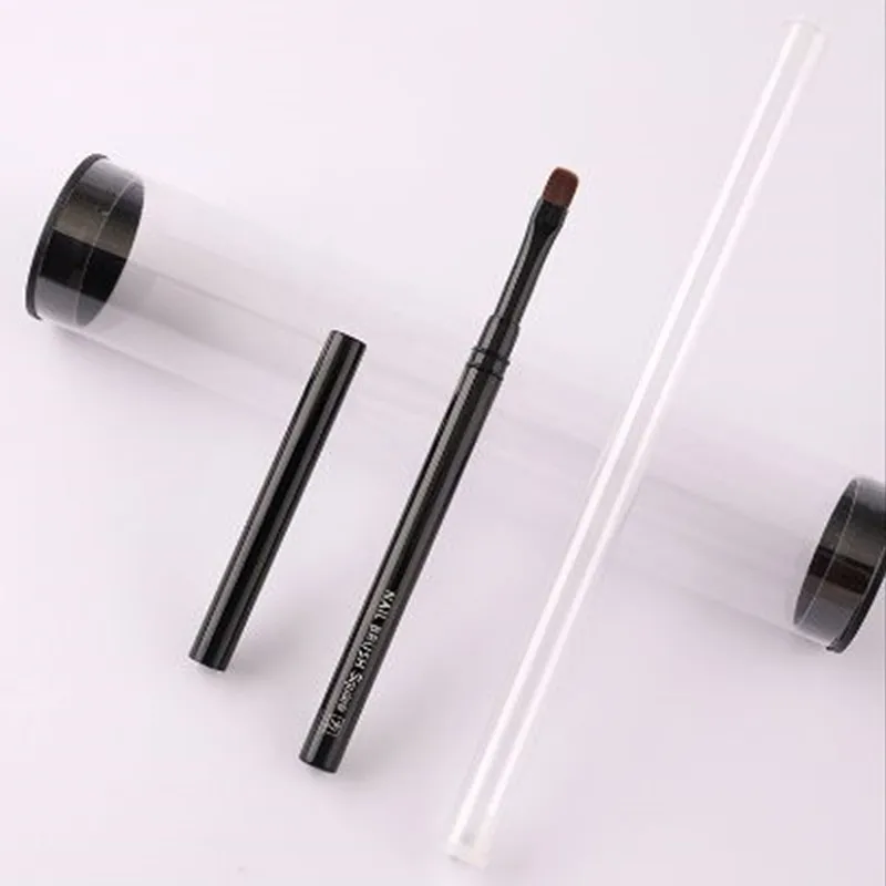 12-teiliges Set Schwarze Metall-Nagelkunststifte: Malstifte, Rundstifte für Lichttherapie, Halo-Stifte, Nagelzeichnungsstifte, Blumenstifte Image