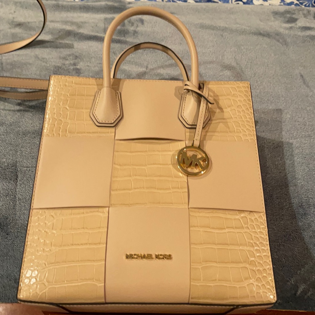 Michael Kors Bags | Brand New Michael Kors Handbag. | Color: Cream/Tan | Size: Os