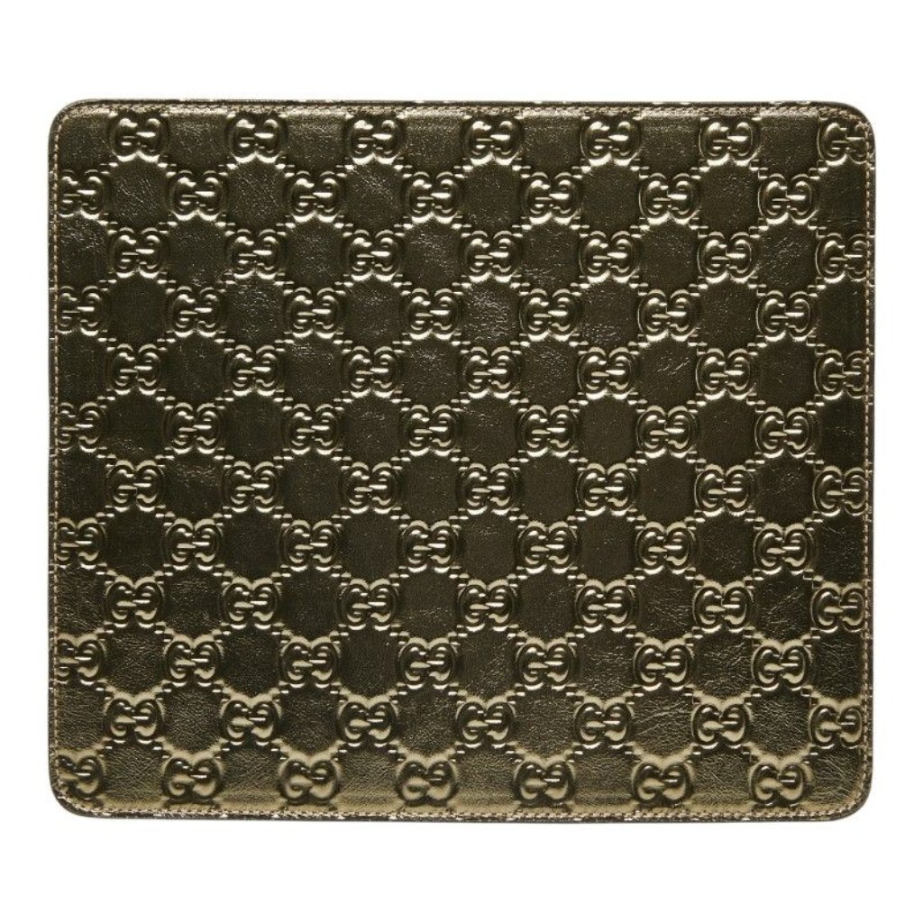 Gucci Accents | Guccissima Gg Logo Mouse Pad Computer Pc Interior | Color: Green | Size: Os