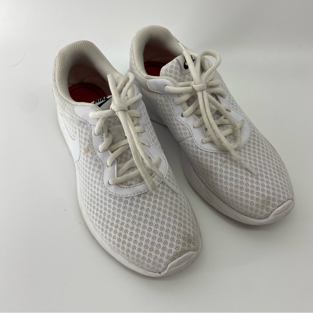 Nike Shoes | All White Nike Sneakers Tennis Shoes | Color: White | Size: 7.5