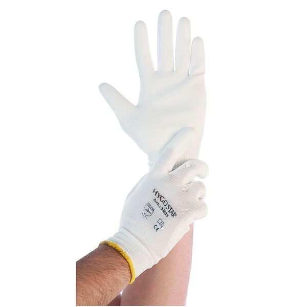 HYGO STAR Arbeitshandschuhe »Ultra Flex Hand« Größe 10 1 Pack = 12 Paar weiß