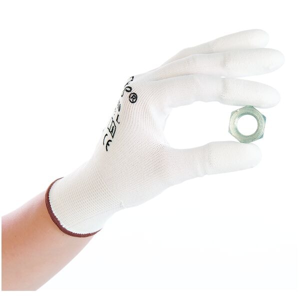 HYGO STAR Arbeitshandschuhe »Ultra Flex Finger« Größe 9 1 Pack = 12 Paar weiß