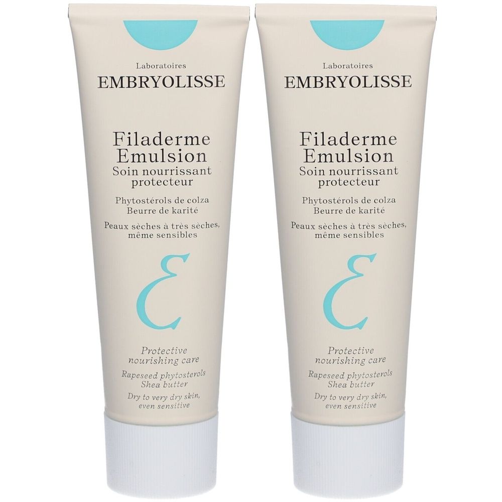 Embryolisse LES Nourrissants Filaderm Emulsion - Soin nourrissant et protecteur. tube 7 2x75 ml