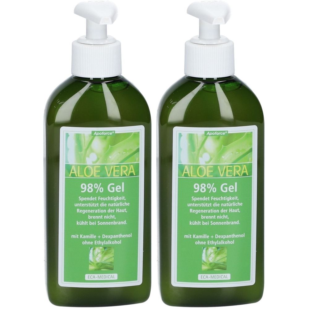 Aloe Vera Apoforce GEL 98% 1 200Ml x2 2x200 ml Gel