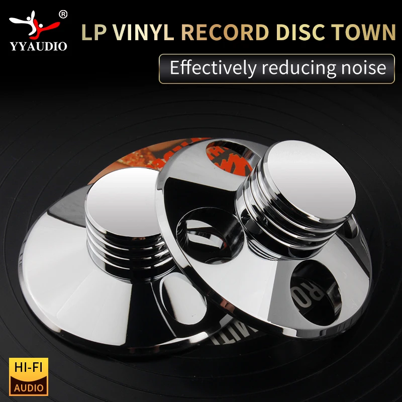 Rekord gewicht Audio Vinyl Plattenspieler LP Schallplatten klemme Rekord qualität Player Schallplatte Metalls tabilisator Gewicht Zubehör Image