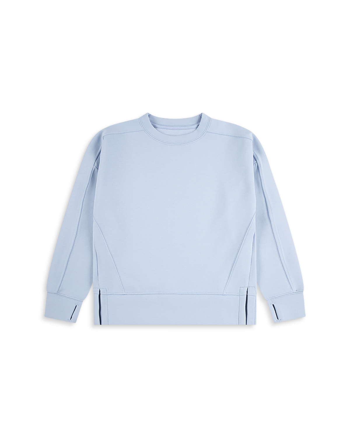 abercrombie kids Girls' Ypb neoKNIT Crewneck Sweatshirt - Little Kid, Big Kid - Skyway