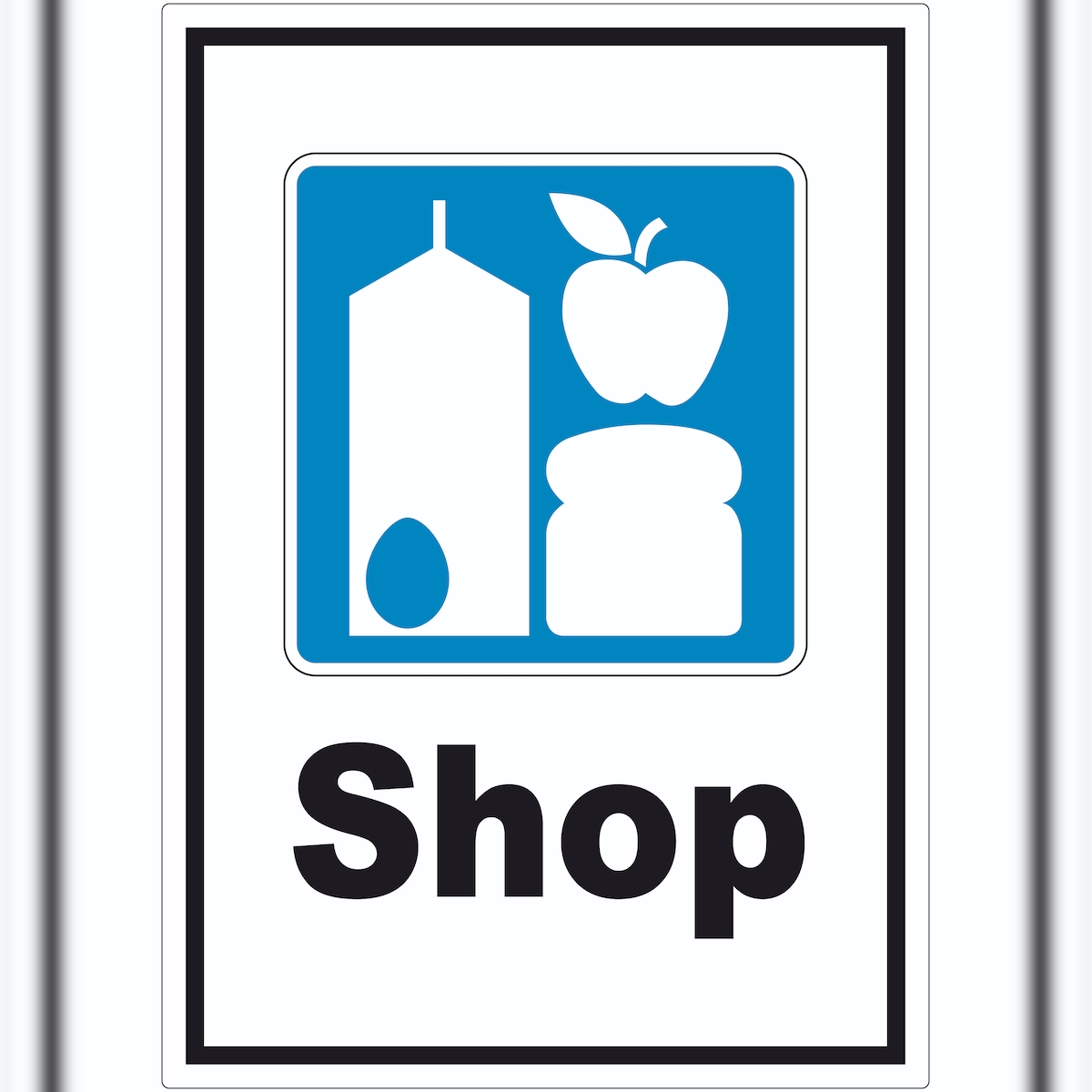 HB-Druck Shop Aufkleber A8 (52x74mm) Image