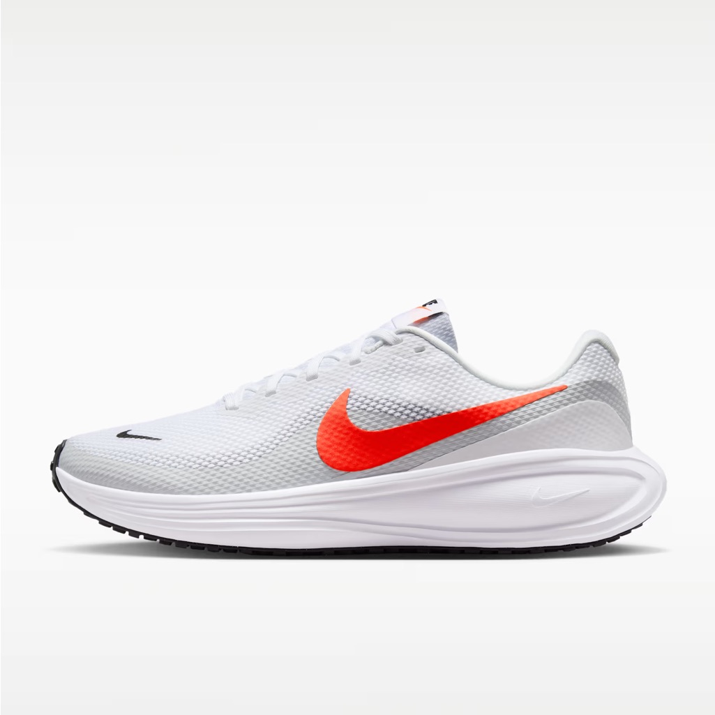 Nike Shoes | Brand New Nike Revolution 8 “Bright Crimson “Men's Road Running Shoes Hj9198-102 | Color: Orange/White | Size: 12