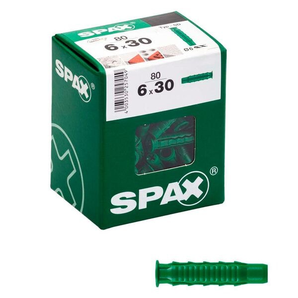 SPAX Betondübel »6x30 TYP-SD« 80 Stück grau Image