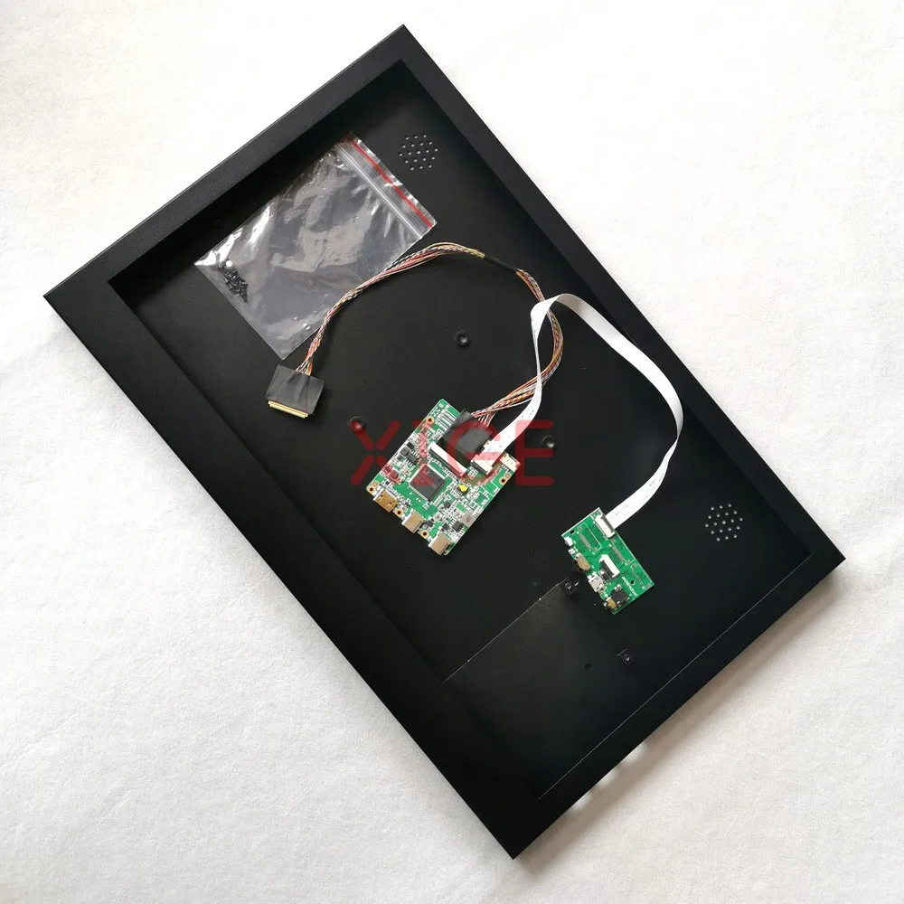 Custodia in metallo + kit scheda di controllo adatto per schermo portatile LP156WF4-SLB1/LP156WF4-SLBA USB-C 3.0 15.6 "Mini-HDMI TYPEC 1920x1080 LVDS 40 pin