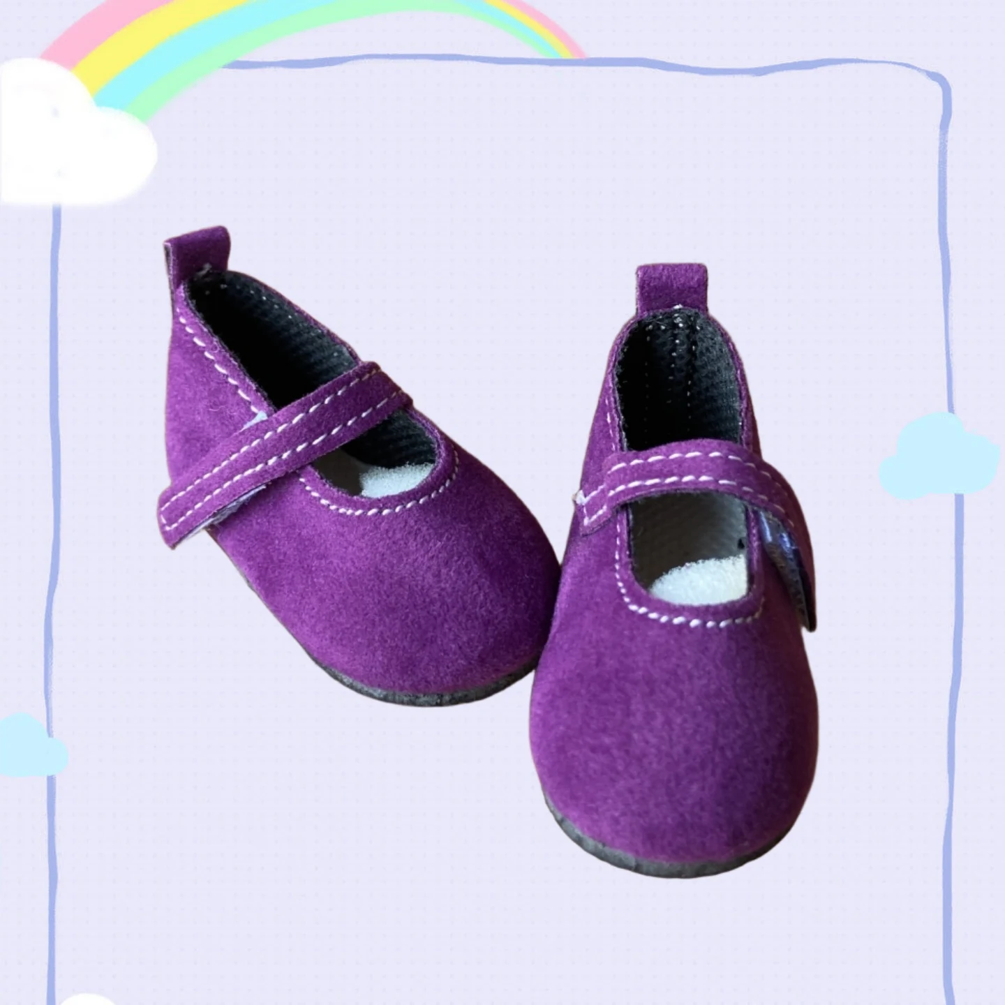 5,6 cm Mini-Schuhe für große 32 cm große Puppen, modische Mini-Spielzeugschuhe für Mia 1/4 Joint-Puppe, Schuhe, Schuhe, Zubehör für Puppen