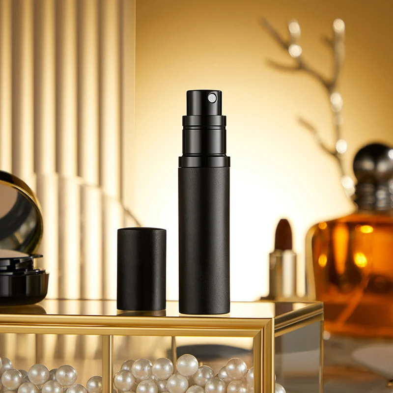 5 ml Mini Parfüm Spray Dispenser Flaschen Boden Füllung Kosmetische Nachfüllbare Spray Zerstäuber Tragbare Flüssigkeit Container Flasche Image
