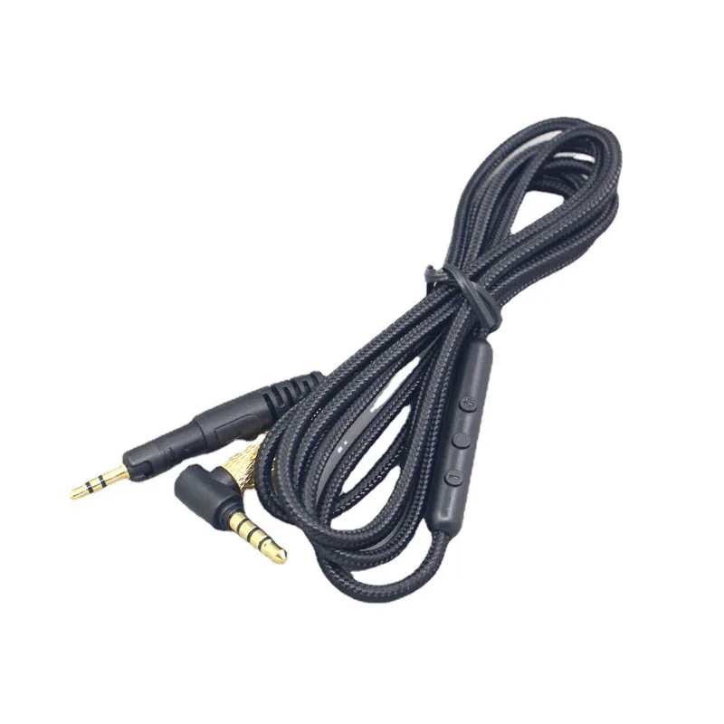 Geeignet für Audio-Technica ATH-M50x M40x M60XATH-M70X kopfhörer kabel ersatz kabel mit mikrofon und volumen control Image