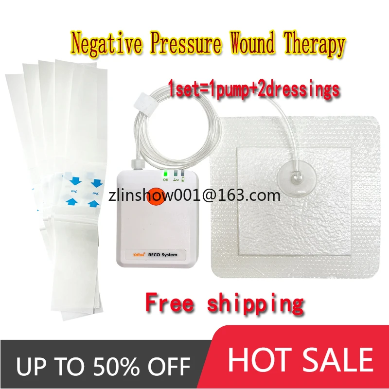 2024 neue Unterdruck-Wund therapie (npwt) mit 2 stücke Verband Image