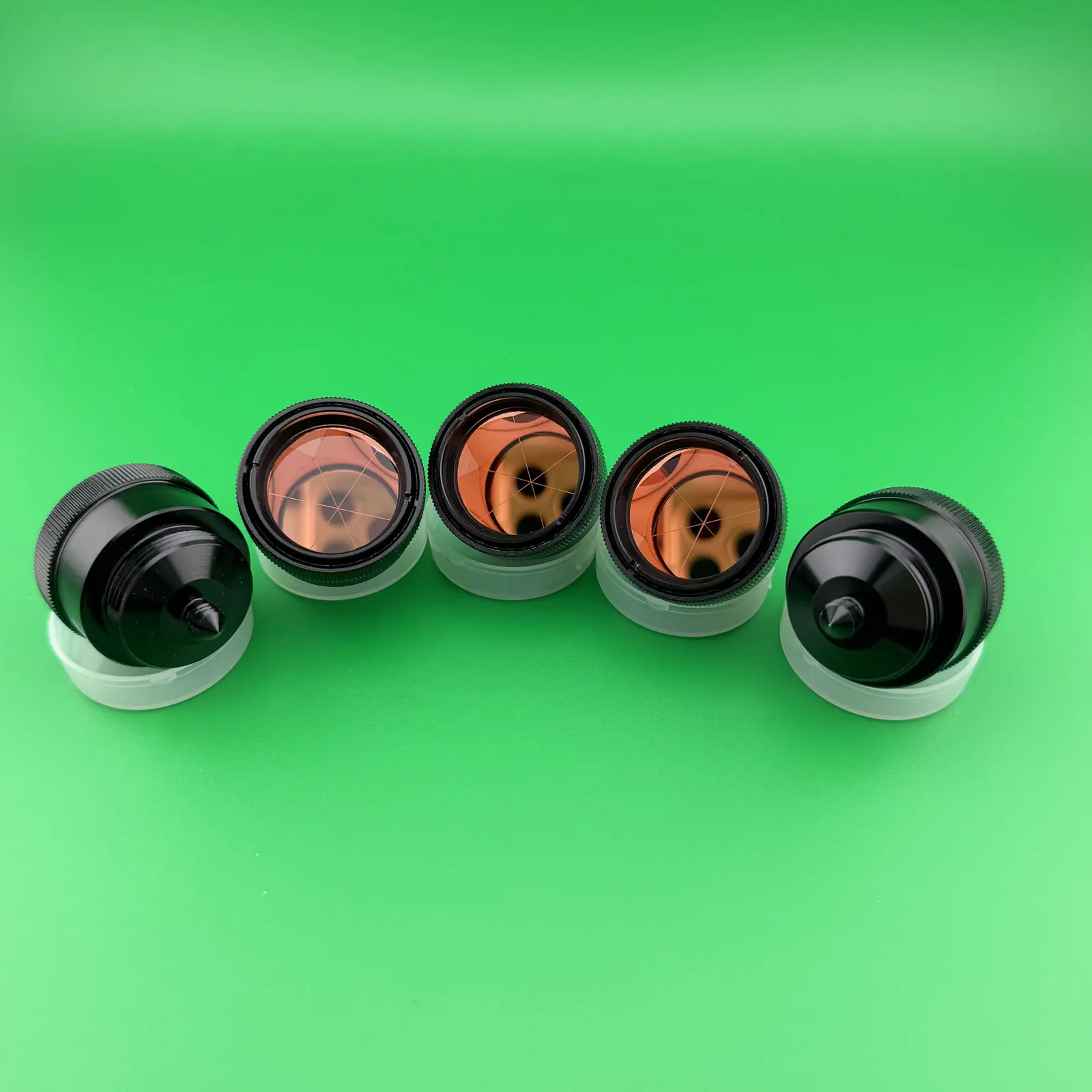 5 Stück Mini-Prismen mit Kupferbeschichtung werden für Leica -30mm Prism Totalstation GMP111, GMP101 und GMP111-0 verwendet. Image