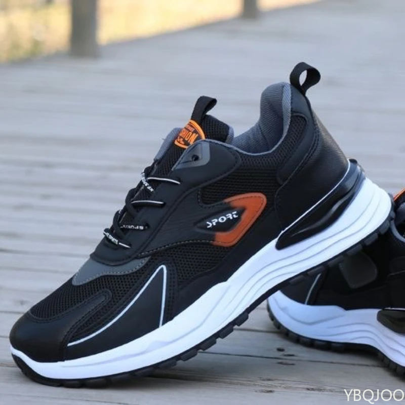 2025 Große Größen Herbstmode Neuheit Atmungsaktive Lässige Bequeme Herrenschuhe Vielseitige, Leichte Flache Sportschuhe für Herren